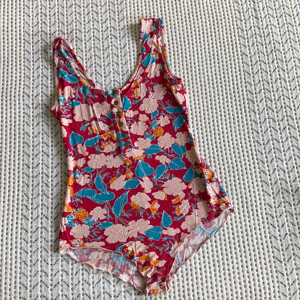 Rachel Pally Floral Bodysuit